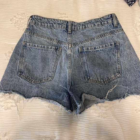 Garage Denim Medium Wash Festival Short - Picture 2 of 3